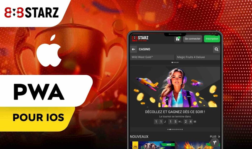 888starz Maroc PWA pour iOS information