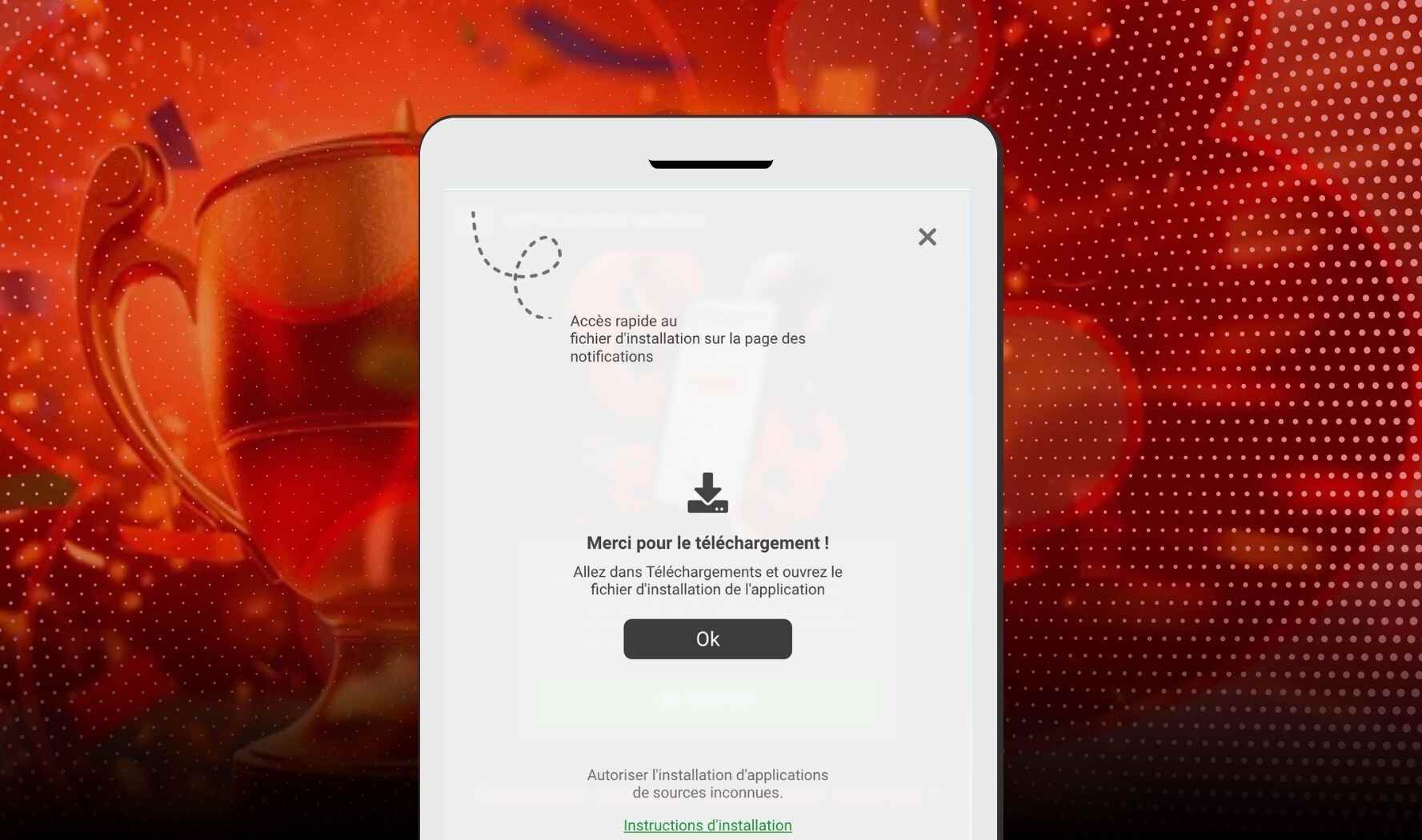 888starz Maroc application Effectuer l’installation