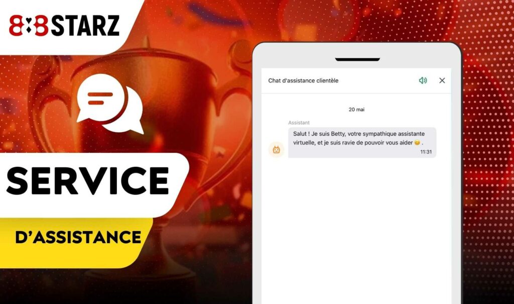 Service d’assistance mobile 888starz Maroc